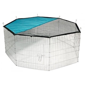 image: Play pen-large 8 panels with safety net