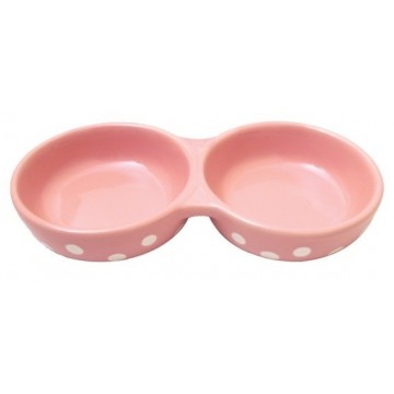 image: Pink Twin double headed Bowl